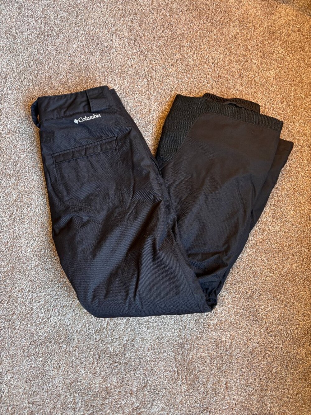 Columbia Bugaboo Snow Pants Womens Small Black Insulated Ski Snowboard